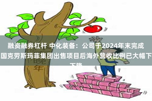 融资融券杠杆 中化装备：公司于2024年末完成德国克劳斯玛菲集团出售项目后海外营收比例已大幅下降