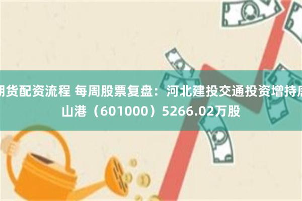 期货配资流程 每周股票复盘：河北建投交通投资增持唐山港（601000）5266.02万股