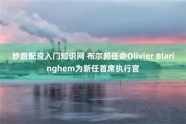 炒股配资入门知识网 布尔邦任命Olivier Blaringhem为新任首席执行官