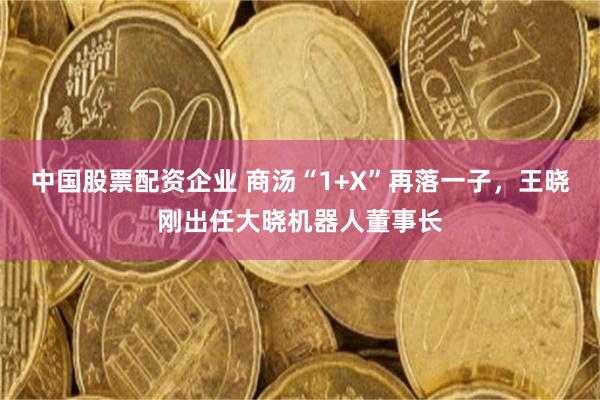 中国股票配资企业 商汤“1+X”再落一子，王晓刚出任大晓机器人董事长