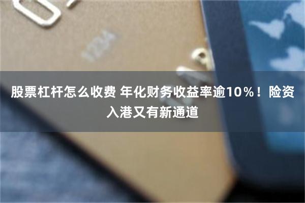 股票杠杆怎么收费 年化财务收益率逾10％！险资入港又有新通道